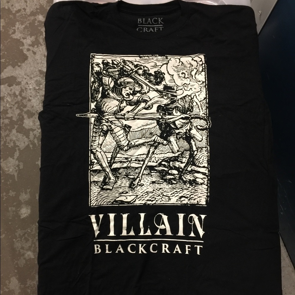 Marty Scurll wrestling shirt Villain Bullet Club